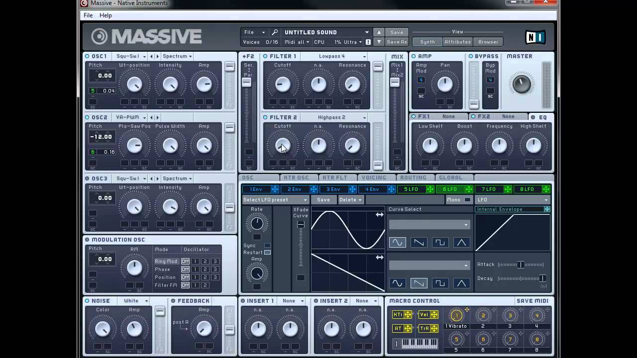07 - Basic Synthesis : Boards Of Canada Roygbiv Bass Tutorial
