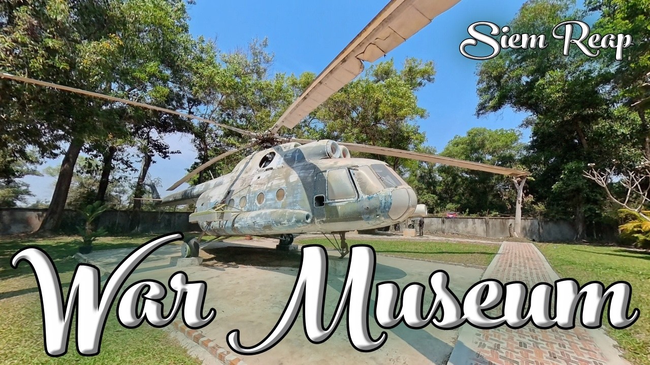 Siem Reap War Museum.