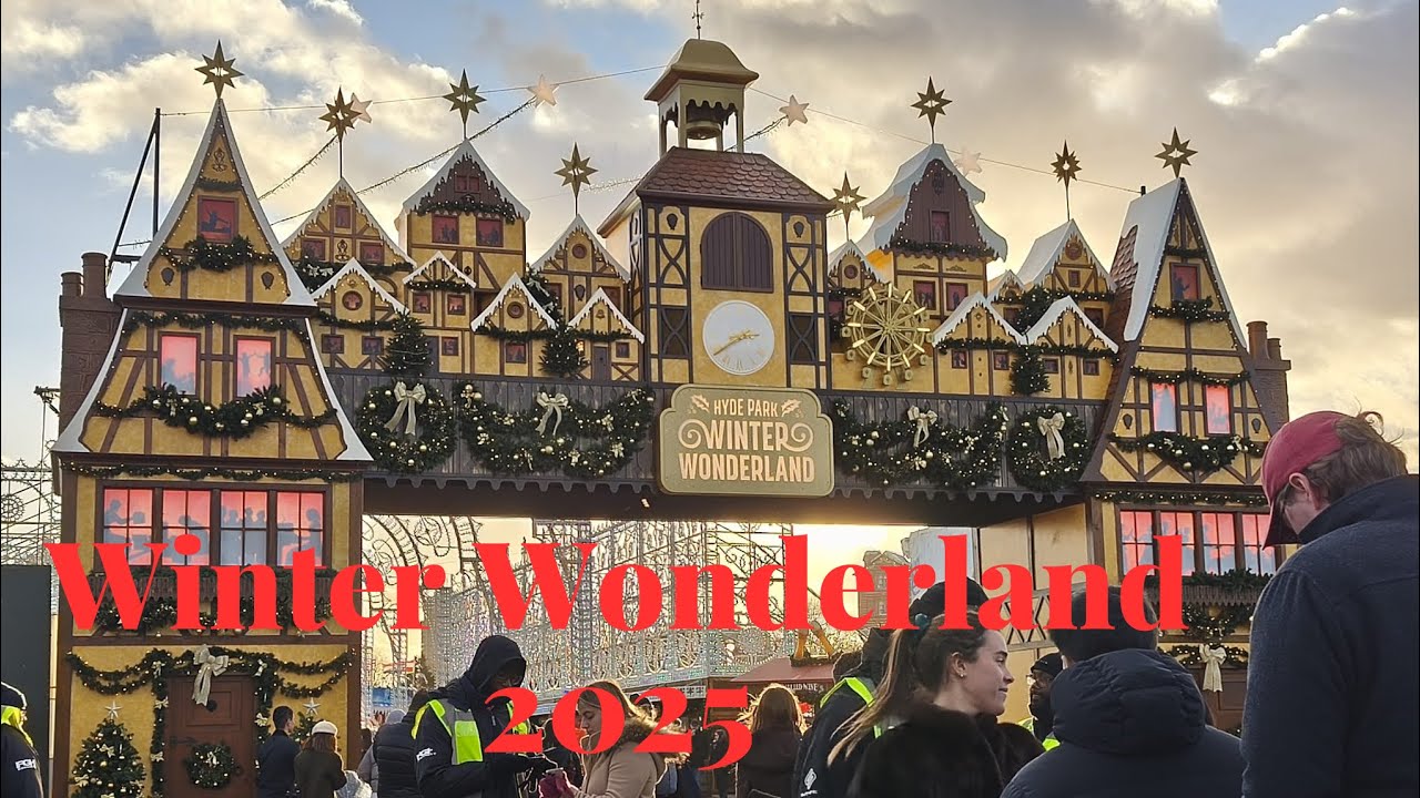 Glimpse of Winter Wonderland 2025 #hydeparklondon 