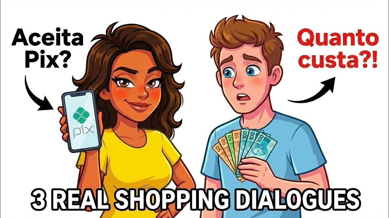 Money & Prices in Portuguese 🇧🇷 | Learn Through Dialogues