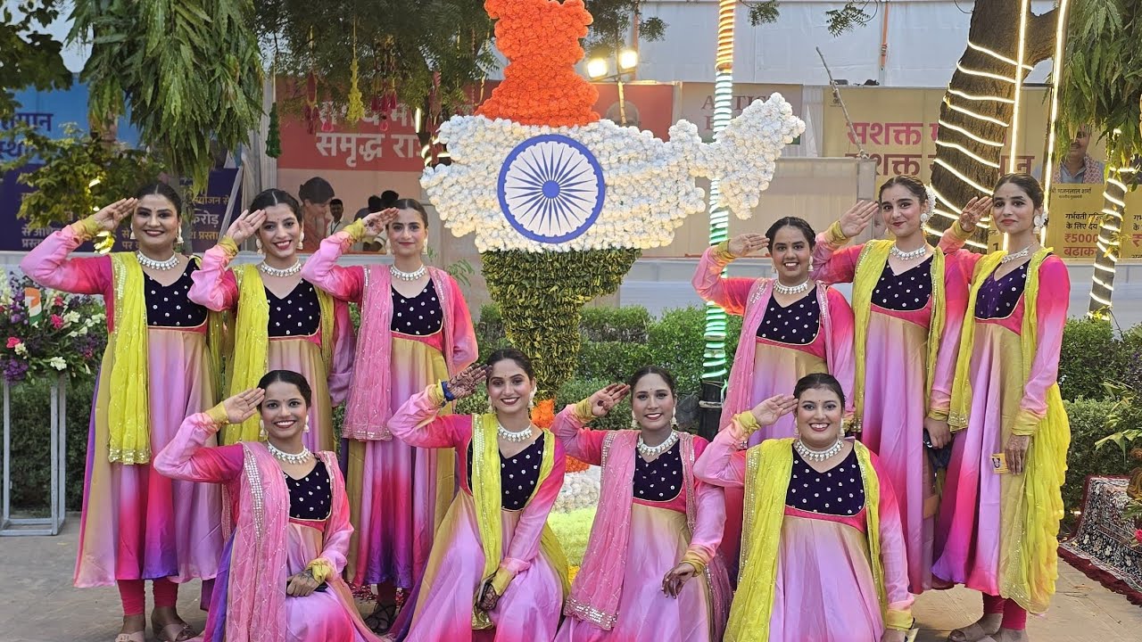 Maa Tujhe Salaam | Anhad Institute of Dance | Performing in front of Rajasthan CM Bhajanlal Sharma