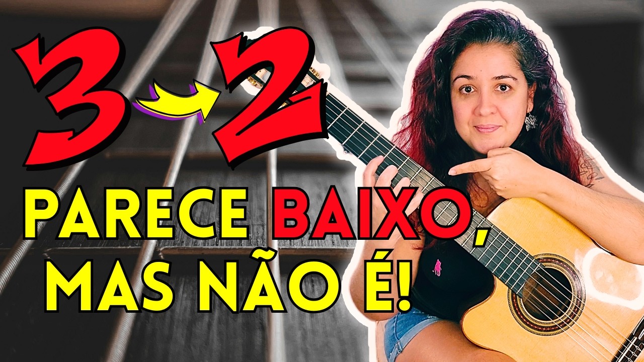 VIOLÃO OU BAIXO? O MACETE 3-2 Que Vai EXPLODIR a Sua Cabeça!
