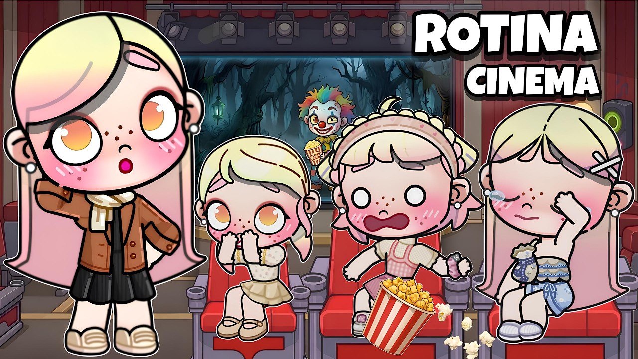 ROTINA CINEMA 🍿- AVATAR WORLD ROTINAS E HISTÓRIAS PAZU