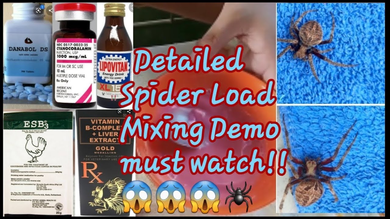 Detailed Spider Load Mixing Demo (must watch!!)