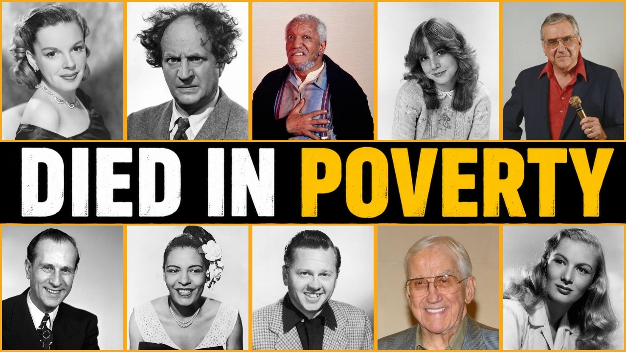 13 Classic TV Actors Who Died in Absolute Poverty