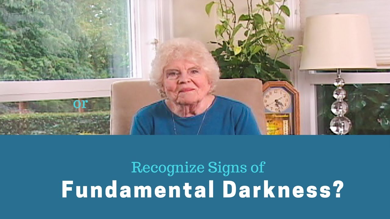 Don't stop chanting when battling darkness.