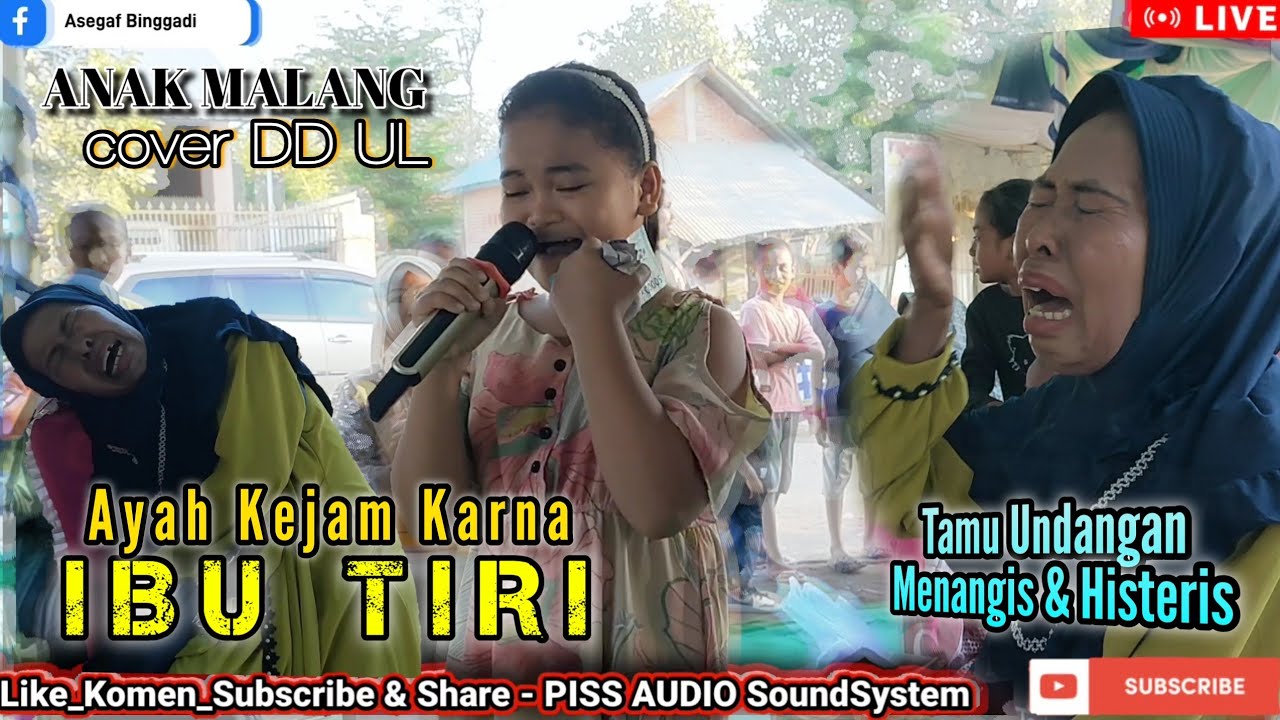 Menyentuh Sampai Tamu Undangan menangis Histeris - ANAK MALANG _ cover DD UL _ GIAN MUSIC