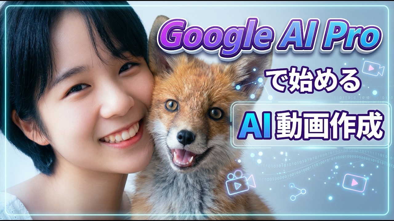 【Google AI Proの使い方】AI動画はこれでOK！初心者におすすめな理由を解説
