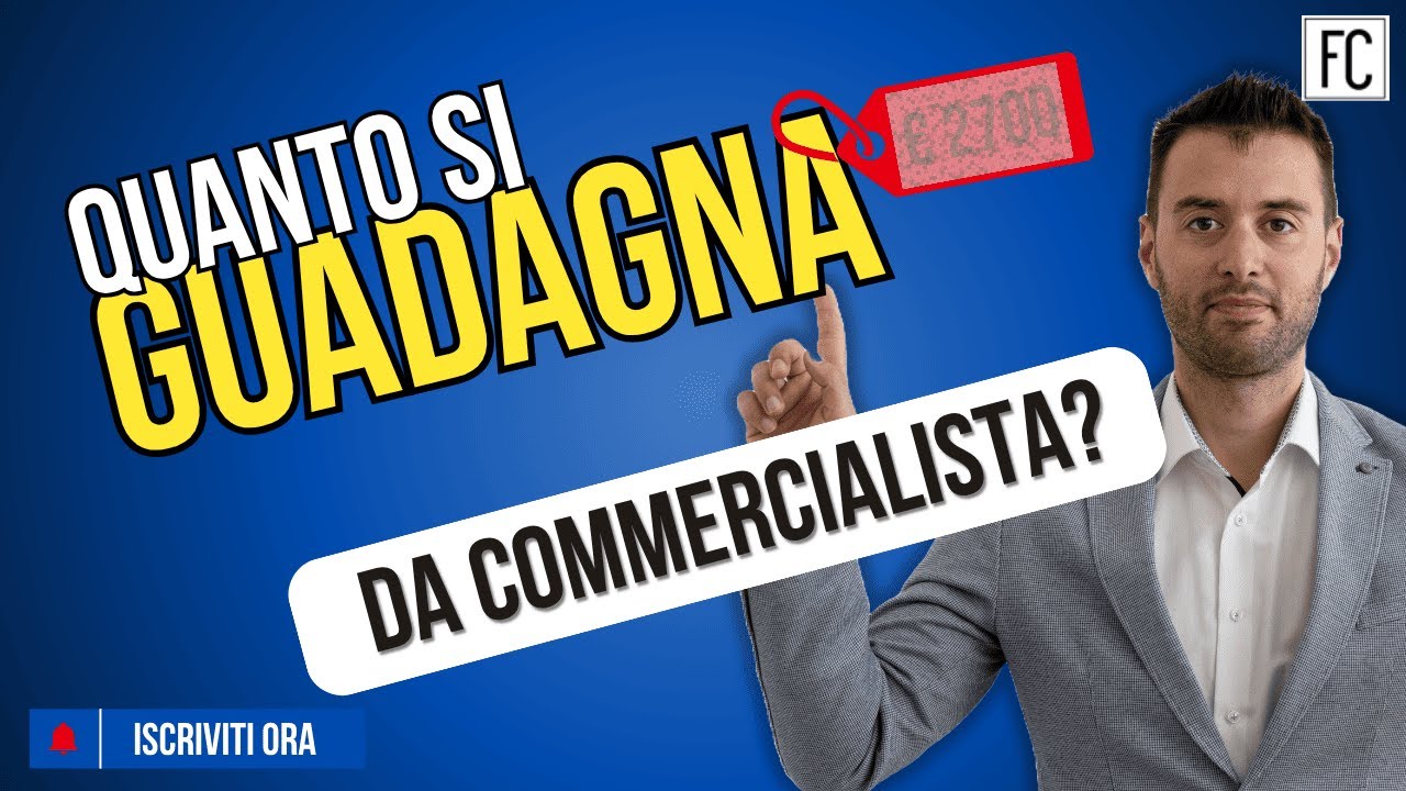 QUANTO si Guadagna da Commercialista?