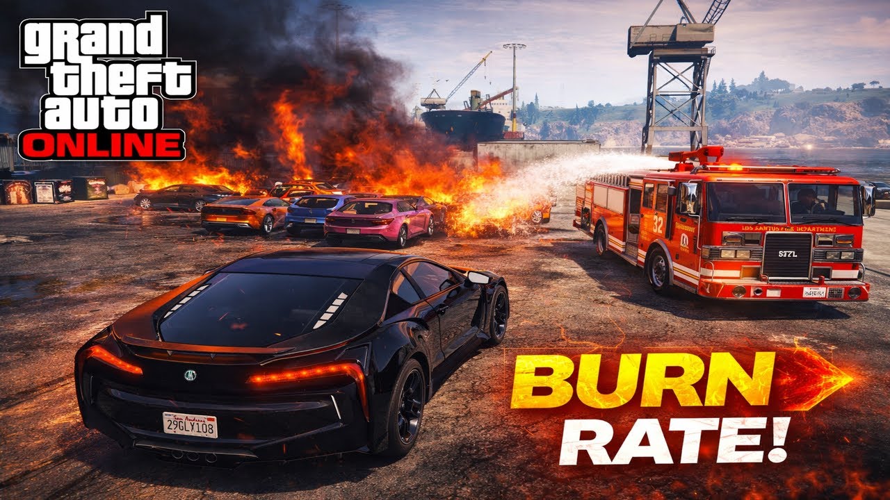 Grand Theft Auto 5 Online Burn Rate