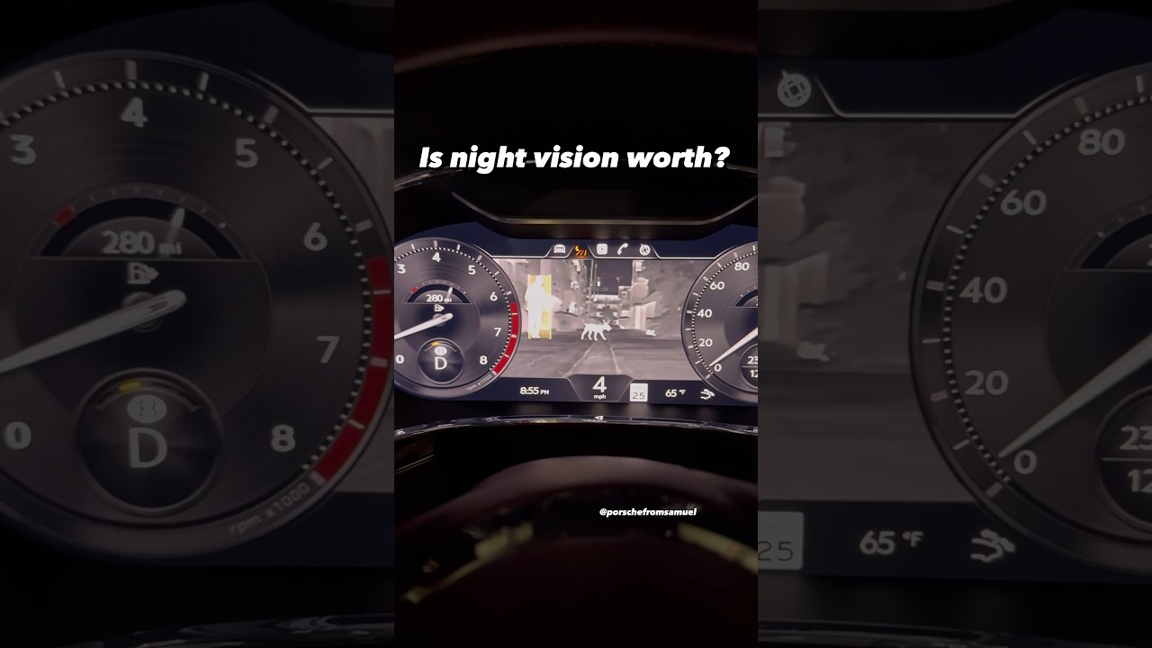 Night vision on New Bentley Continental GT #bentley #bentleycontinentalgt #bentleycontinental