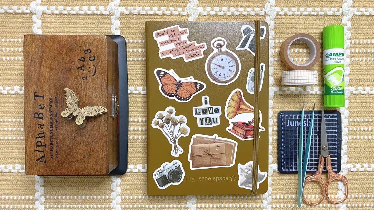 2025 Bullet journal set up [ Timelapsed ] 📒🎀✨