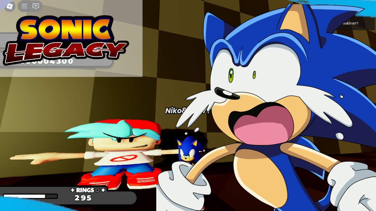 SONIC LEGACY - Roblox (ES UN JUEGAZO) 