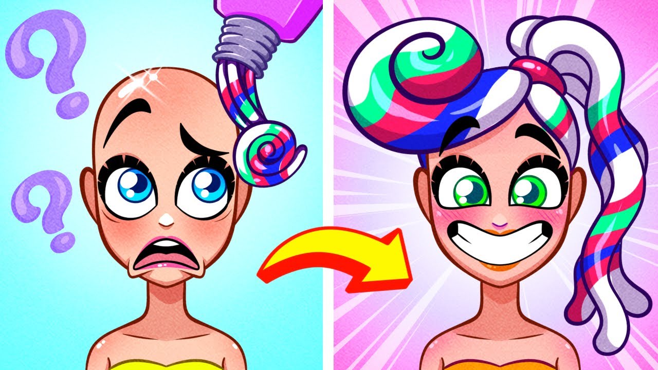 How To Become Real Beauty With Extreme Makeover || TikTok Hacks, Funny Moments By Pear Vlogs