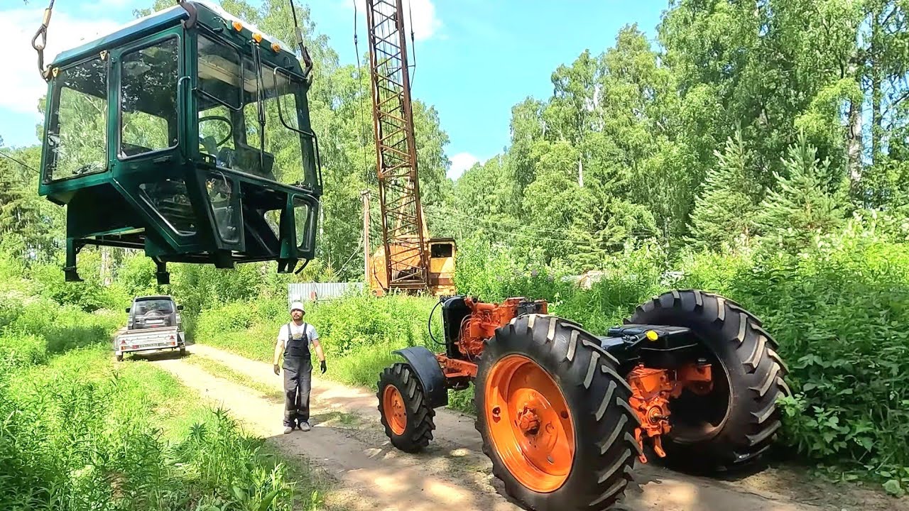 Собрали самый быстрый трактор Беларусь! Первый выезд!
