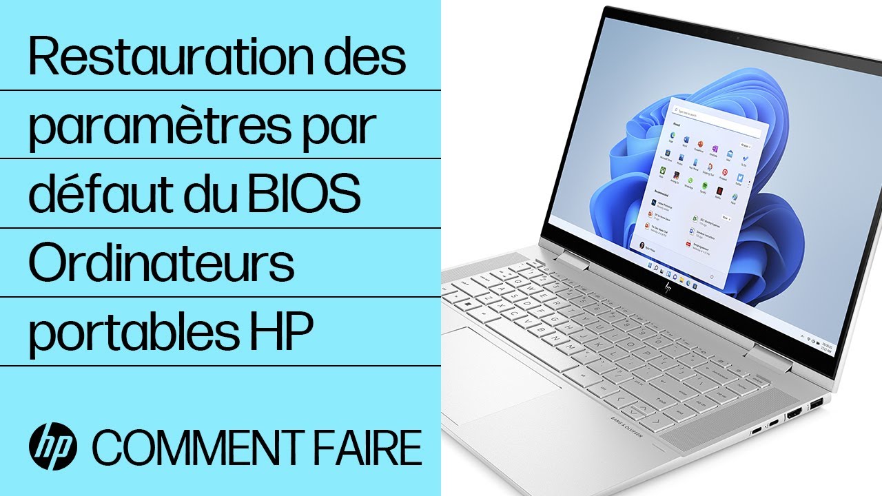 Comment restaurer les paramètres par défaut du BIOS | Ordinateurs portables HP | HP Support