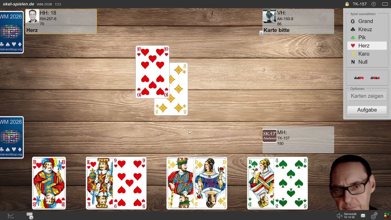 Skat WM 26 DOSKV Hauptrunde Serie3 #71