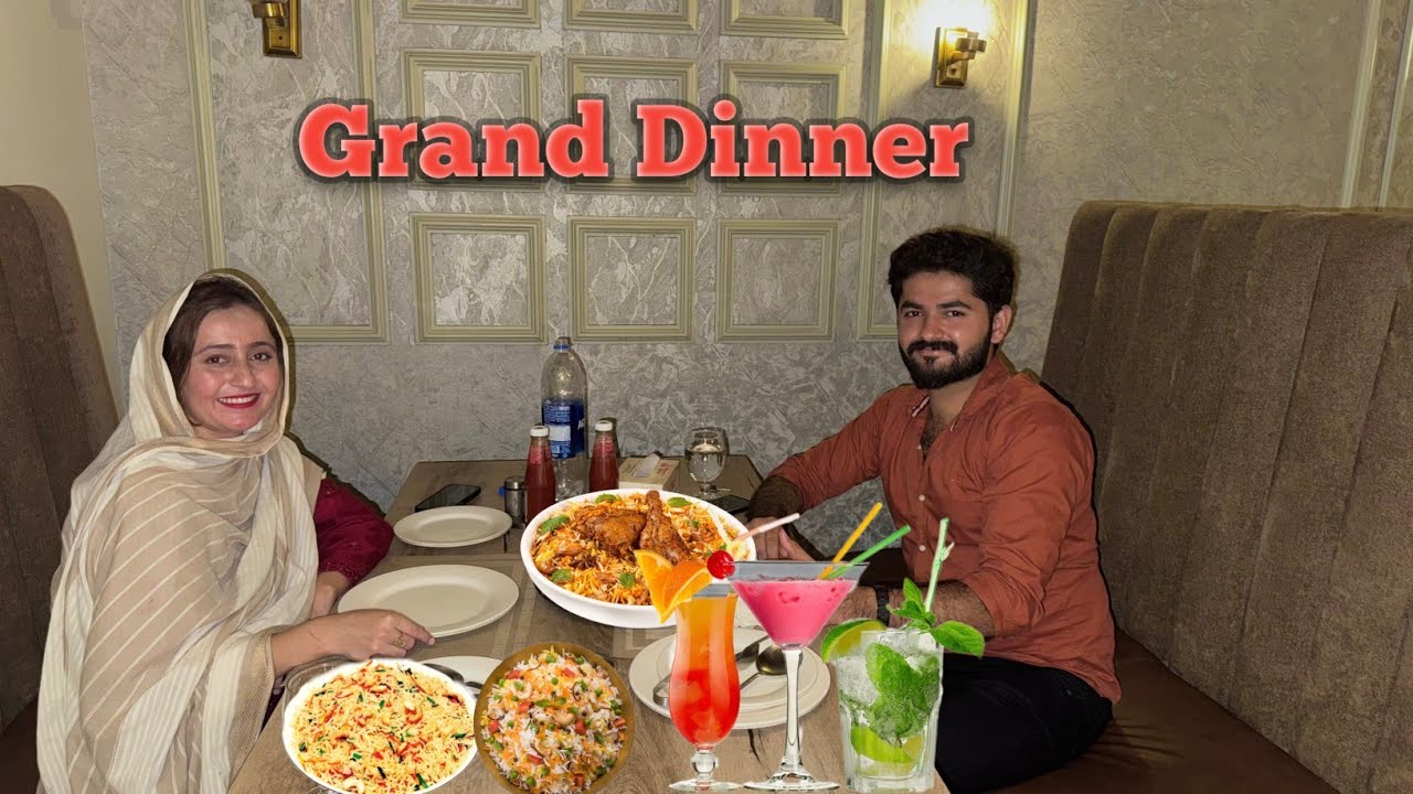 Grand Dinner With Husband😘Bahut Zayda Khushi Hui