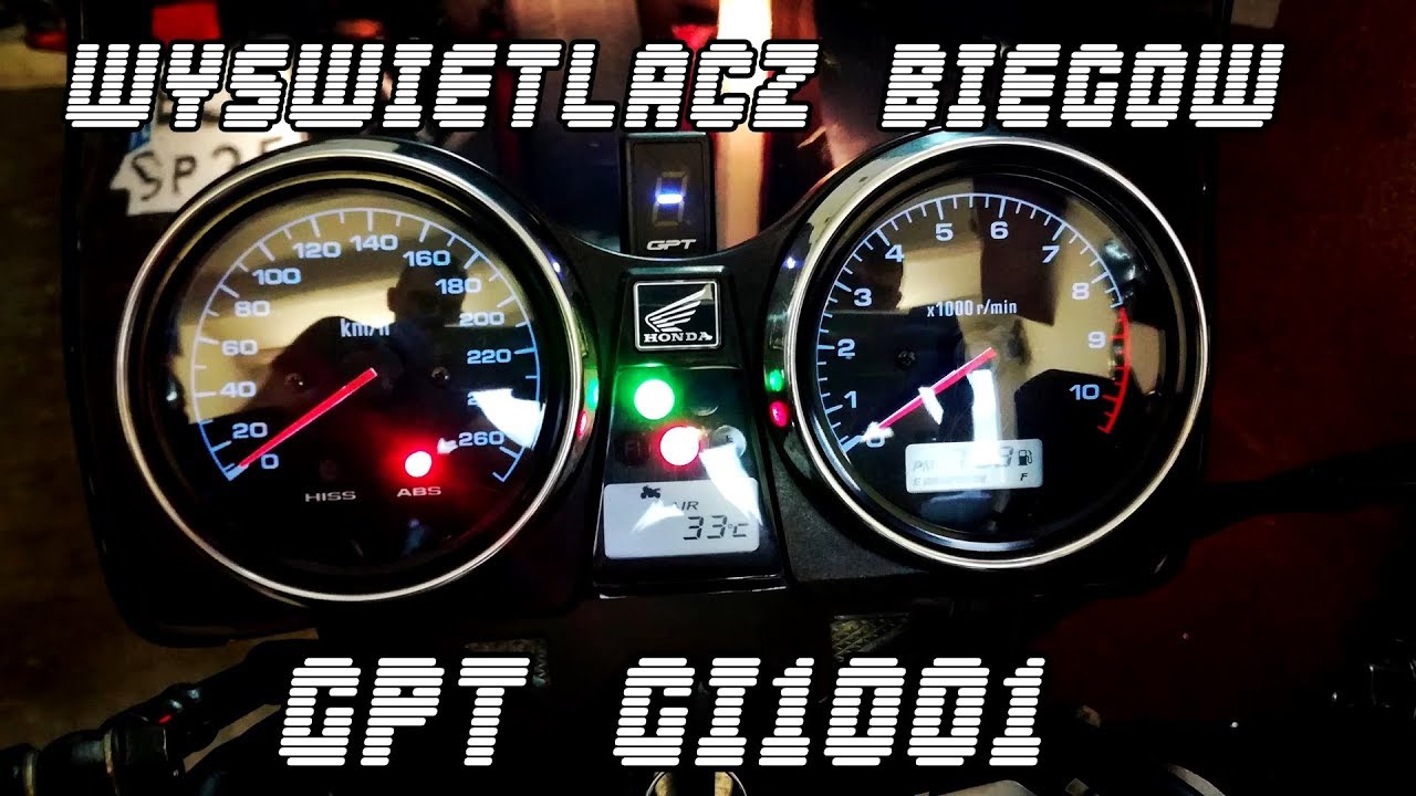 👉Honda CB 1300 - Montaż wyświetlacza zmiany biegów GPT GI1001💪💪💪