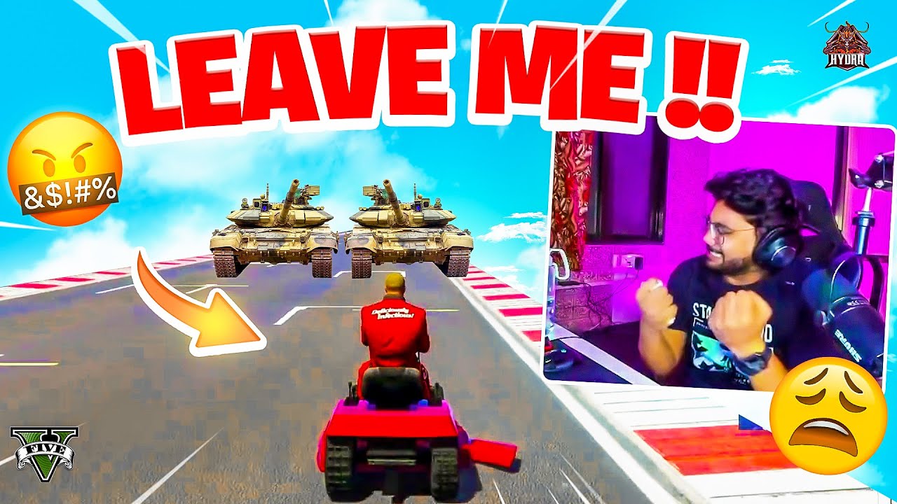 Try not to die Laughing 😂 - 99.6969% will FAIL! - GTA V F2F Races!  😎