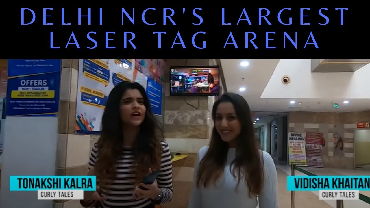 Sky Laser Tag Arena in  Gurugram | Curly Tales | SkyJumper Trampoline Park
