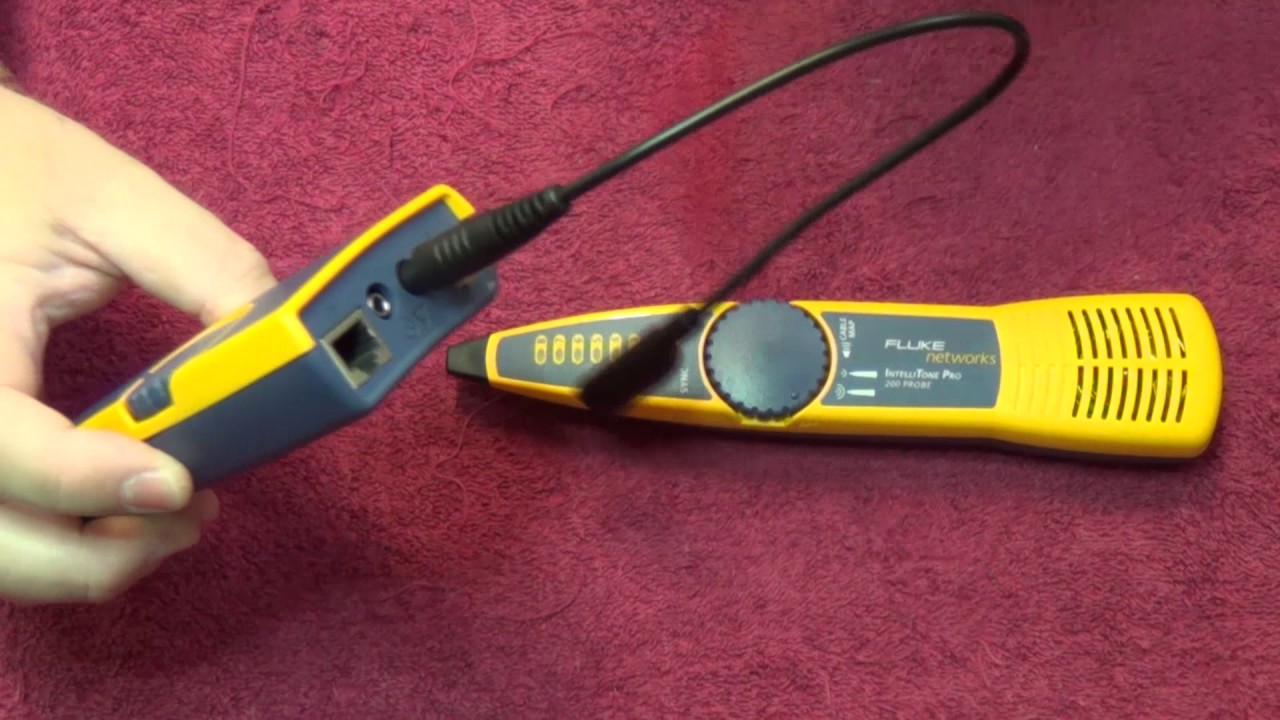 Episode 82   Fluke Intellitone 200 Tone and Probe Review   120 Degree Sector and POE on battery