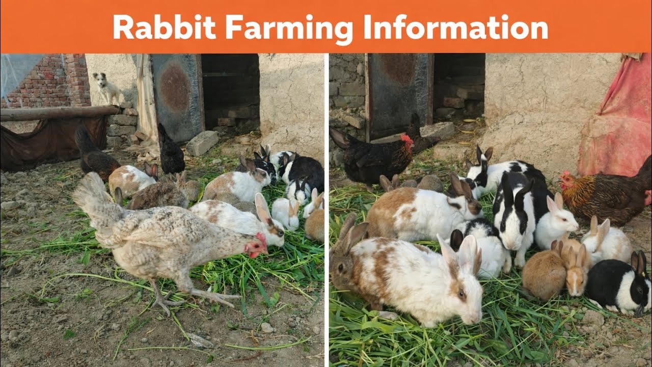 RABBIT AND HENS FORMING TODAY VLOG ON 15/01/2026 BEST INFORMATION 🐇