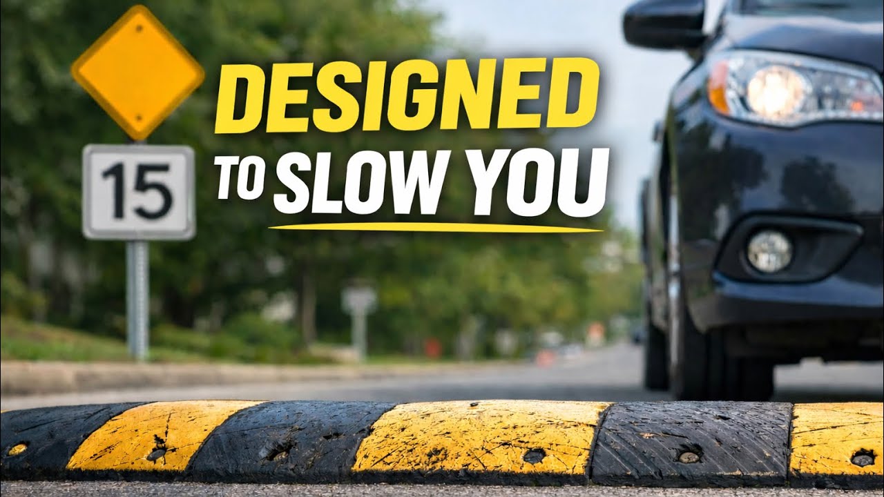 Why Speed Bumps Feel Aggressive (On Purpose)