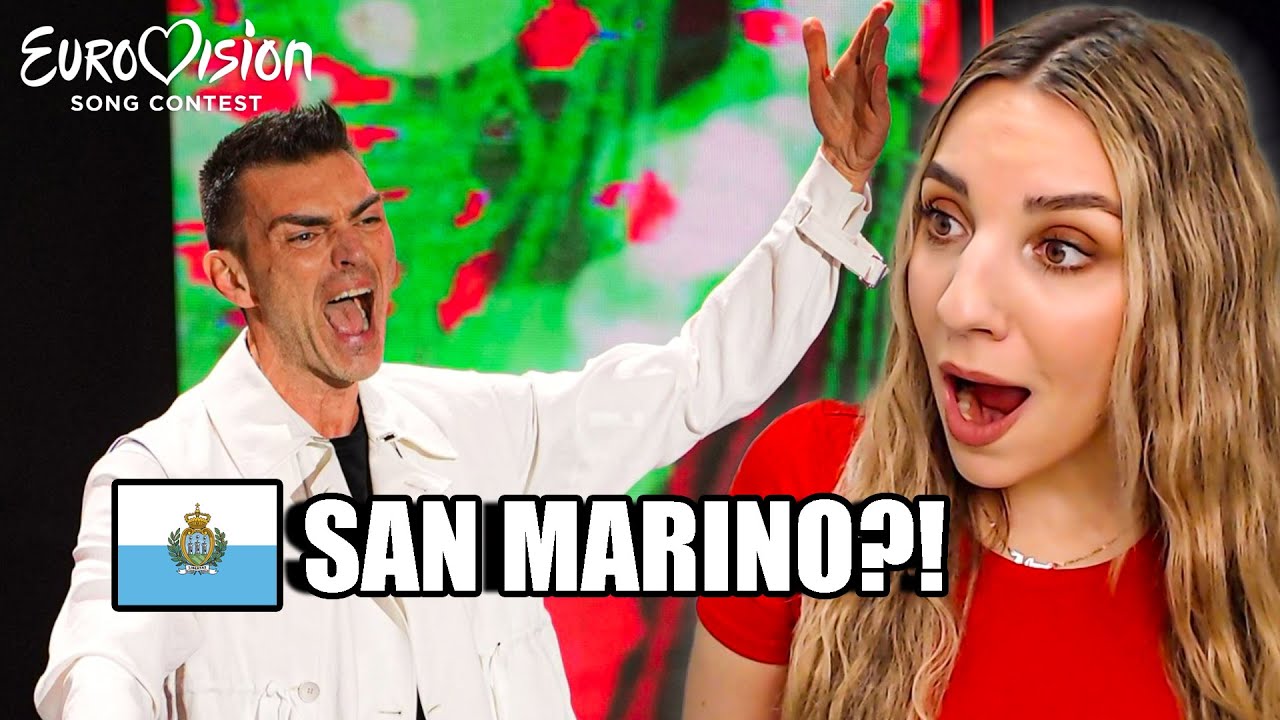 SAN MARINO EUROVISION 2025 REACTION | Gabry Ponte - Tutta l'Italia (Live Performance)