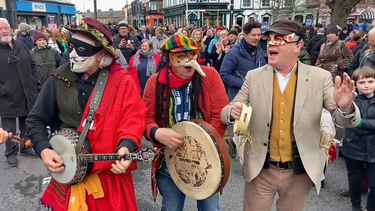 The Wren Dance at Sandymount in Dublin on St Stephen's Day