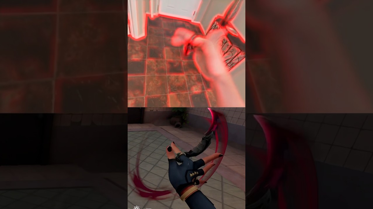 Valorant reaver karambit animation #shorts #valorant #karambit