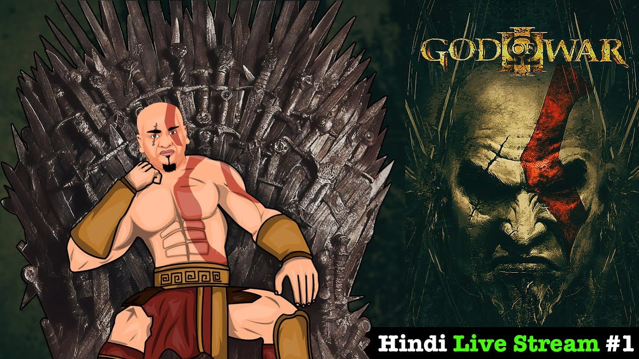 God Of War 3 Remastered (PS4 PRO) | Hindi Live Stream / Gameplay / Walkthrough #1 | #NamokarGaming
