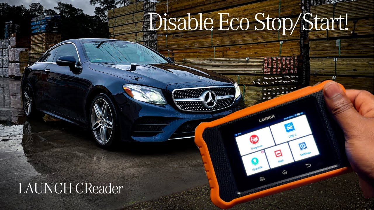 Отключите систему Eco Start/Stop в вашем Mercedes! — Кодирование с помощью диагностического инстр...