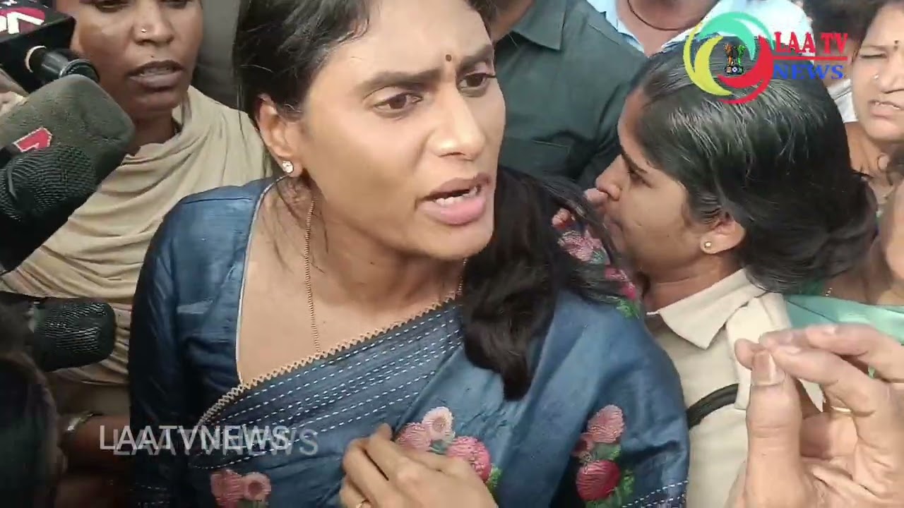 షర్మిల పోలీస్ డిపార్ట్మెంట్ పై ఫైర్