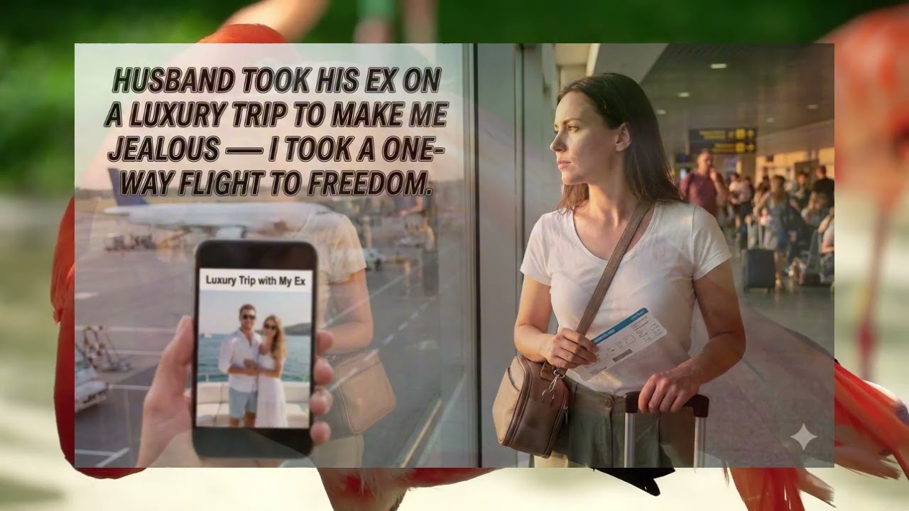 Husband Took His Ex on a Luxury Trip to Make Me Jealous — I Took a One-Way Flight to Freedom