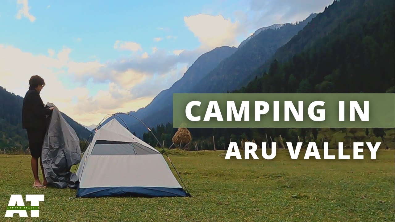 Camping in Scenic Aru Valley near Pahalgam | Unforgettable Kashmir in October 2023