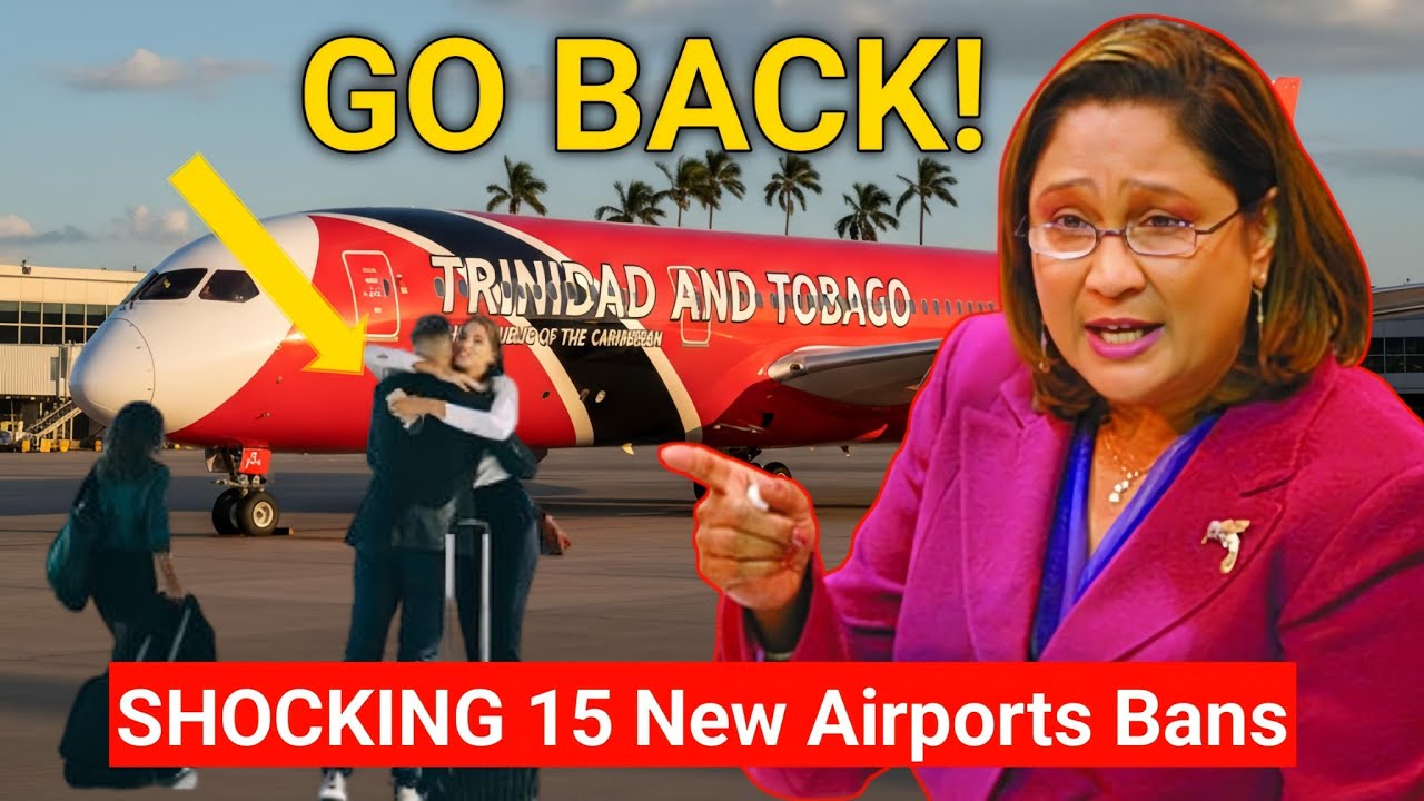 15 Things Travelers CANNOT do anymore in Trinidad & Tobago Airports...