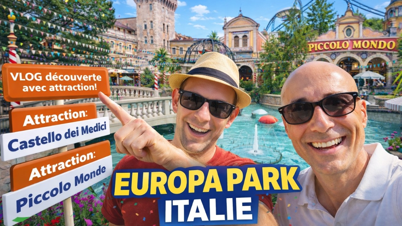 Visite et attractions monde Italie tour complet à Europa Park