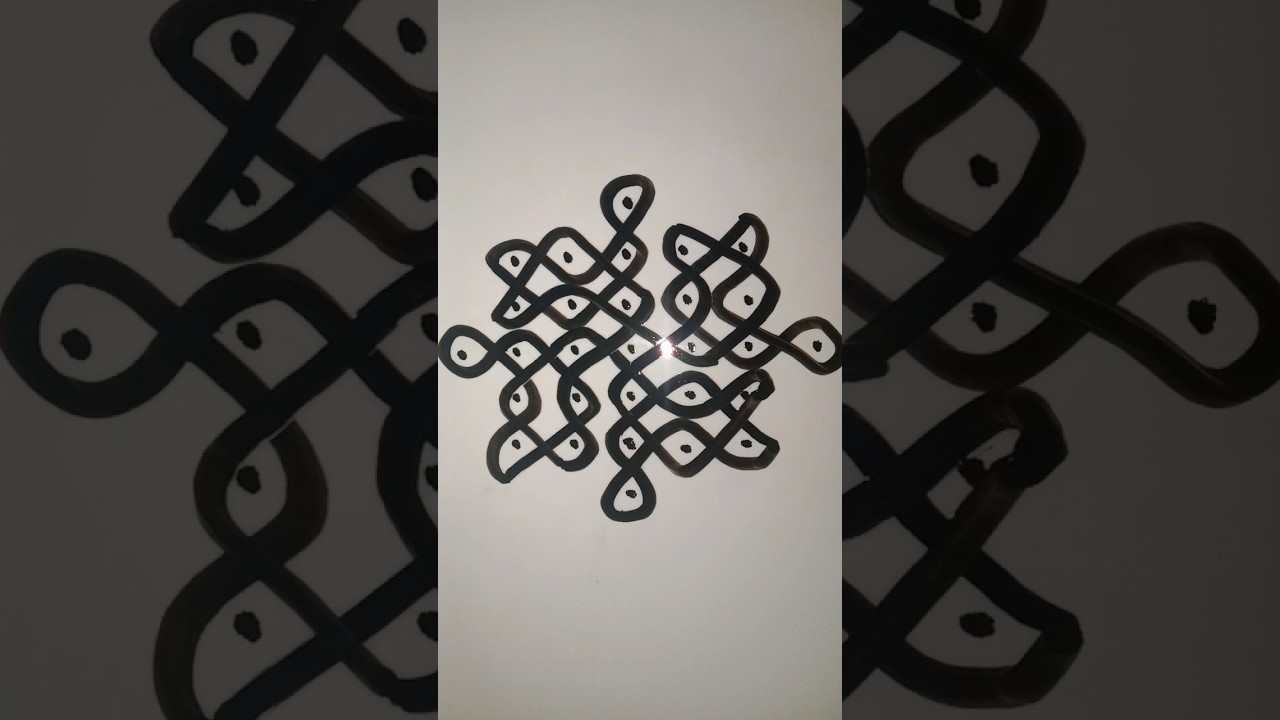 Easy rangoli 