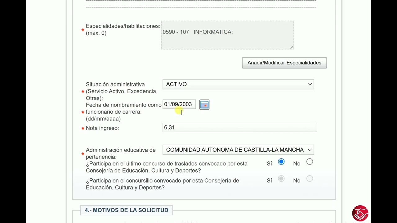 COMISIONES DE SERVICIO 25/26: Cómo realizar la solicitud