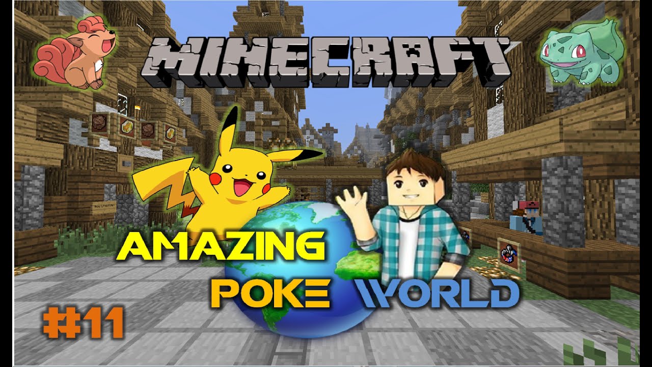 Minecraft: Amazing PokeWorld #11 - Первые арены (Игра на сервере)