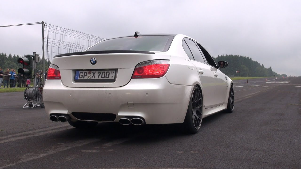 BMW M5 V10 w/ Eisenmann Race Exhaust! Revs + Accelerating!