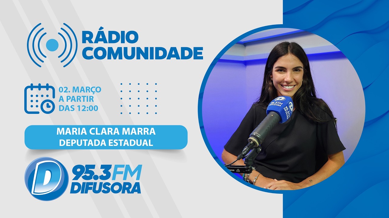 Rádio Comunidade - Deputada estadual Maria Clara Marra, fala das melhorias das rodovias mineiras