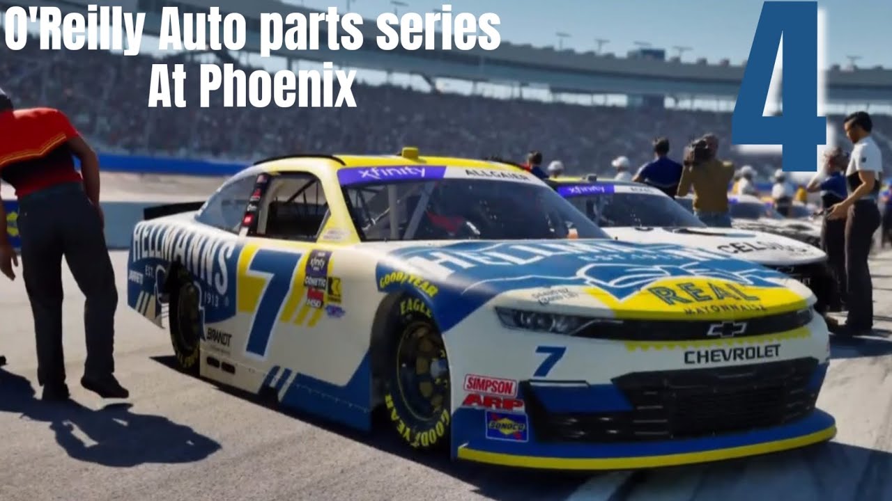 O'Reilly Auto parts series at Phoenix 4th race of the year