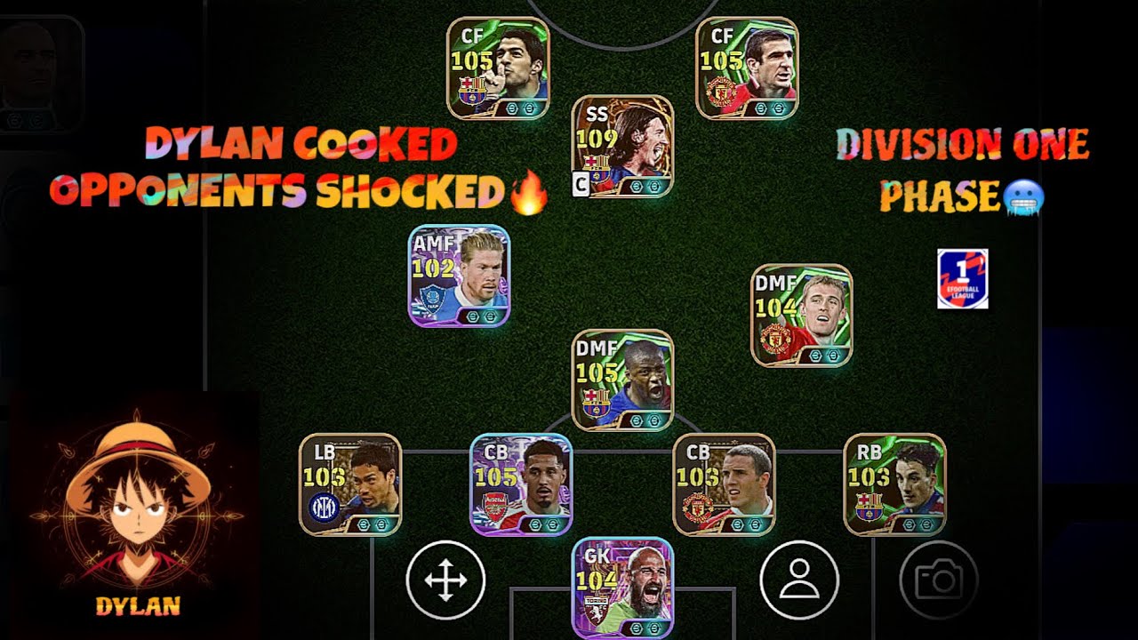 DYLAN COOKED OPPO SHOCKED!🥶🔥 | DIVISION 1 PHASE | GAME PLAY | EFOOTBALL | DYLAN GAMING 