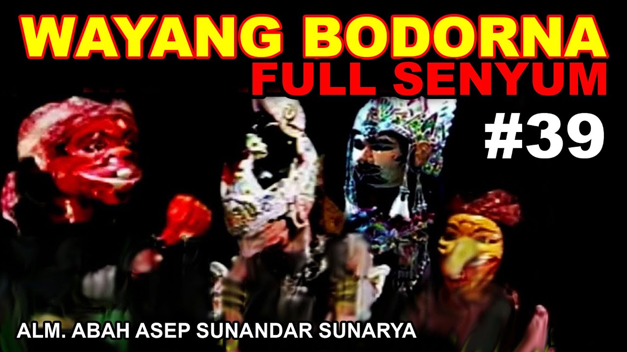 Cepot Bobodoran Full Senyum Lucu Wayang Golek Asep Sunandar Sunarya 39