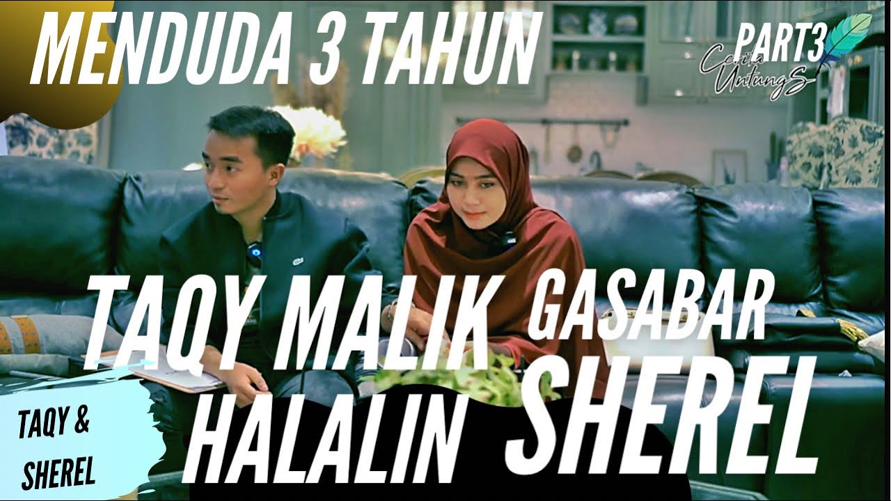 Taqy Malik Gasabar malam pertama, pengen buru2 halaaal part 3 with Taqy n Sherel