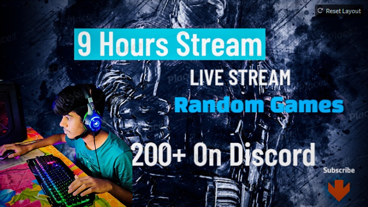 9 Hours Non Stop Stream Facecam On !!! | Random Games | PLO Gaming |