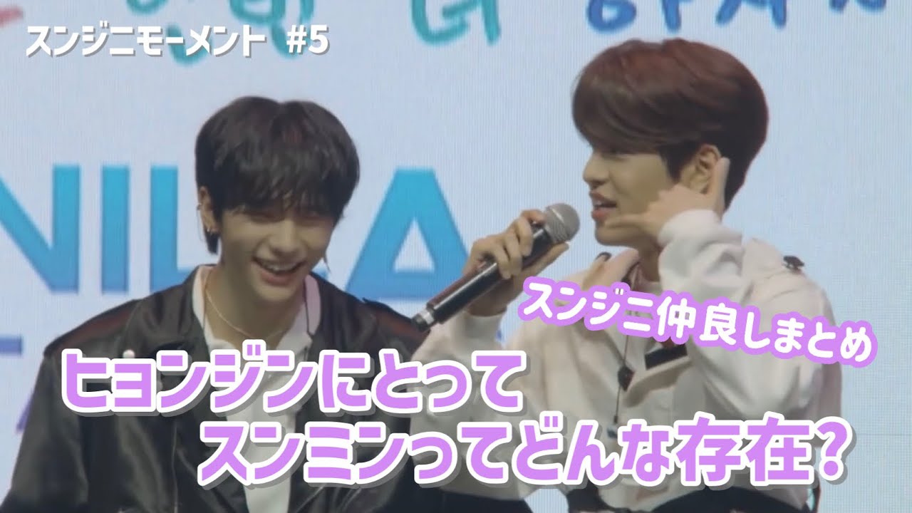 スンジニ好き集合！【Stray Kids/スンジニモーメント #5】