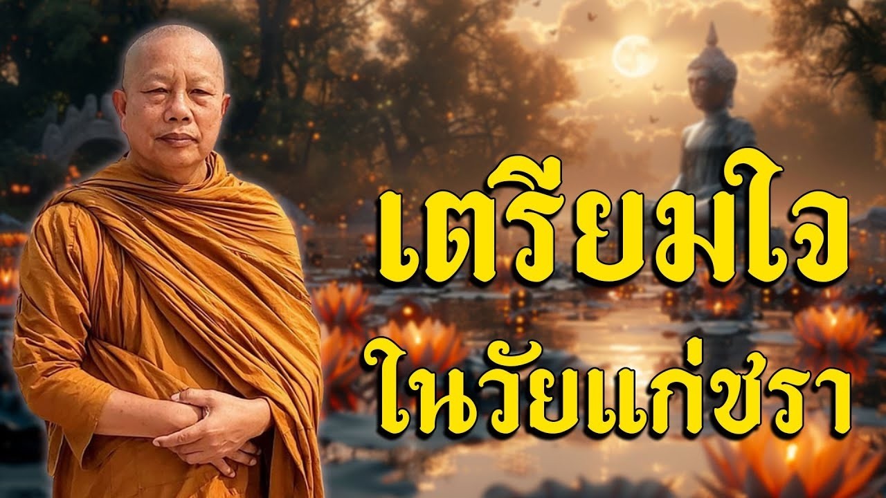 เตรยมใจในวยแกชราธรรมะคลายทกข ธรรมะ พทธวจน ธรรมะคลายทกข พระมหาบญชวย ปญญาวชโร